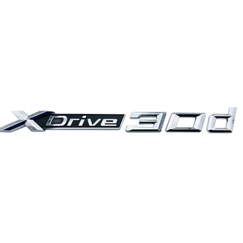 Emblema ABS Usa Xdrive 30d compatibila BMW X3 X4 X5 X6 Emblema ABS Usa Xdrive 30d compatibila BMW X3 X4 X5 X6