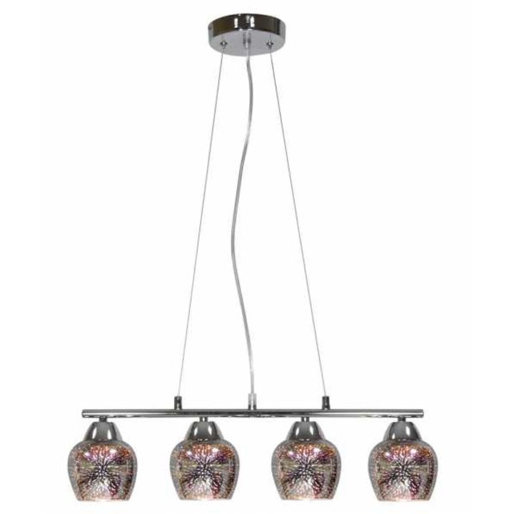 Полилей Candellux Sirius,4x60W E27, Хром