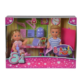 Set de joaca Evi Love - La scoala, 12 cm Set de joaca Evi Love - La scoala, 12 cm