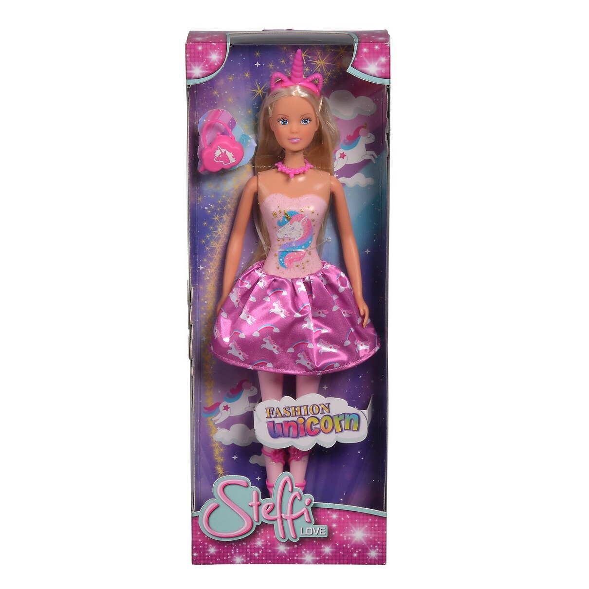 Papusa Steffi Love - Unicorn Fashion, 29 cm