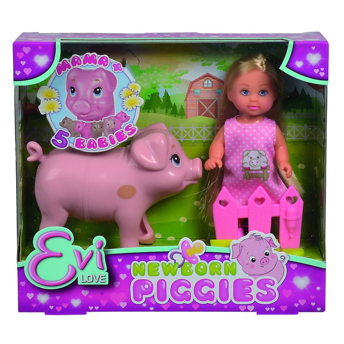 Set de joaca Evi Love - Purcelusi, 12 cm