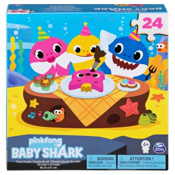 Puzzle Spin Master - Baby Shark, 24 piese Puzzle Spin Master - Baby Shark, 24 piese