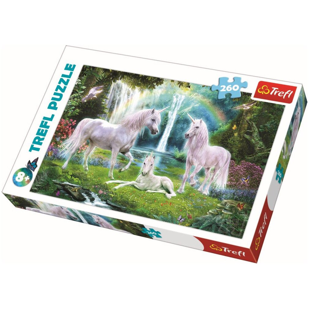 Puzzle Trefl, Unicornii, 260 piese