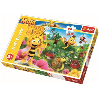 Puzzle Maxi Trefl, Lumea lui Maya, 24 piese Puzzle Maxi Trefl, Lumea lui Maya, 24 piese