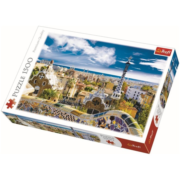 Trefl puzzle, Park Barcelona, 1500 darab