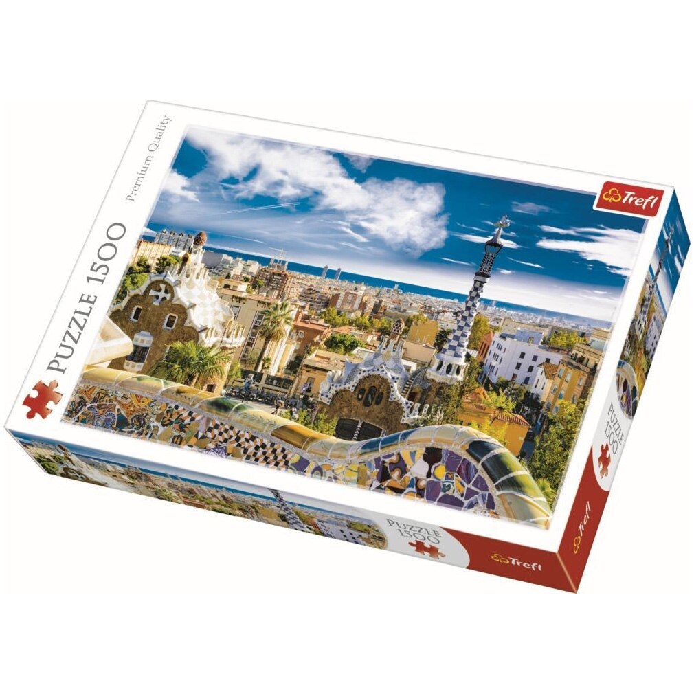 Puzzle Trefl, Park Barcelona, 1500 piese