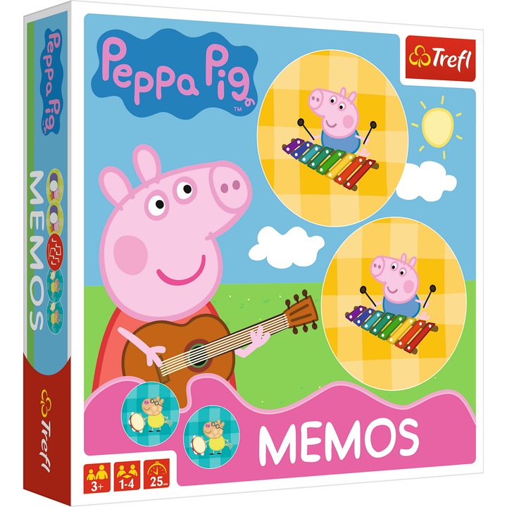 Игра Trefl Memo, Peppa Pig