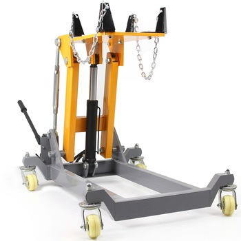 Lift hidraulic cu etajera pentru cutii de viteza cu sarcina utila 3 tone Lift hidraulic cu etajera pentru cutii de viteza cu sarcina utila 3 tone