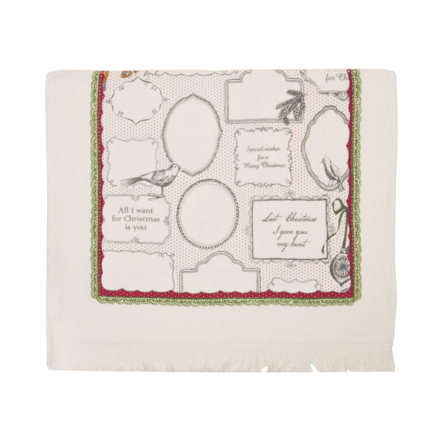 Prosop de bucatarie flausat 