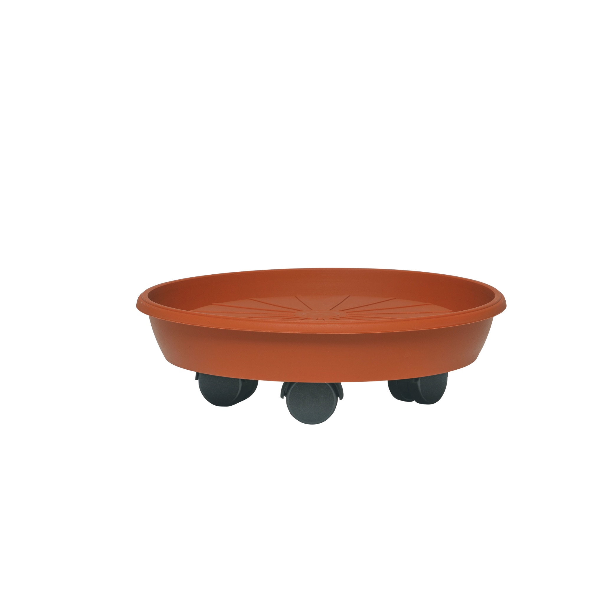 Farfurie Arca cu roti pentru ghivece, 25cm