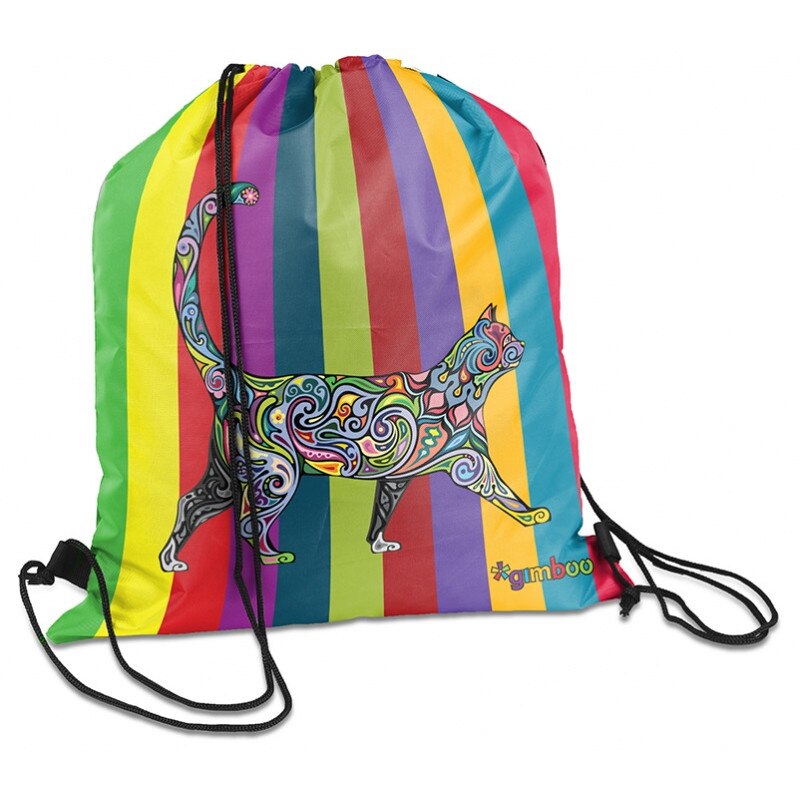 Sac de sport Gimboo Art Cat XXL