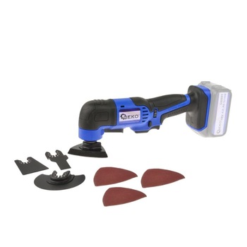 Masina de slefuit, GEKO, multifunctionala, 18v, fara acumulator Masina de slefuit, GEKO, multifunctionala, 18v, fara acumulator