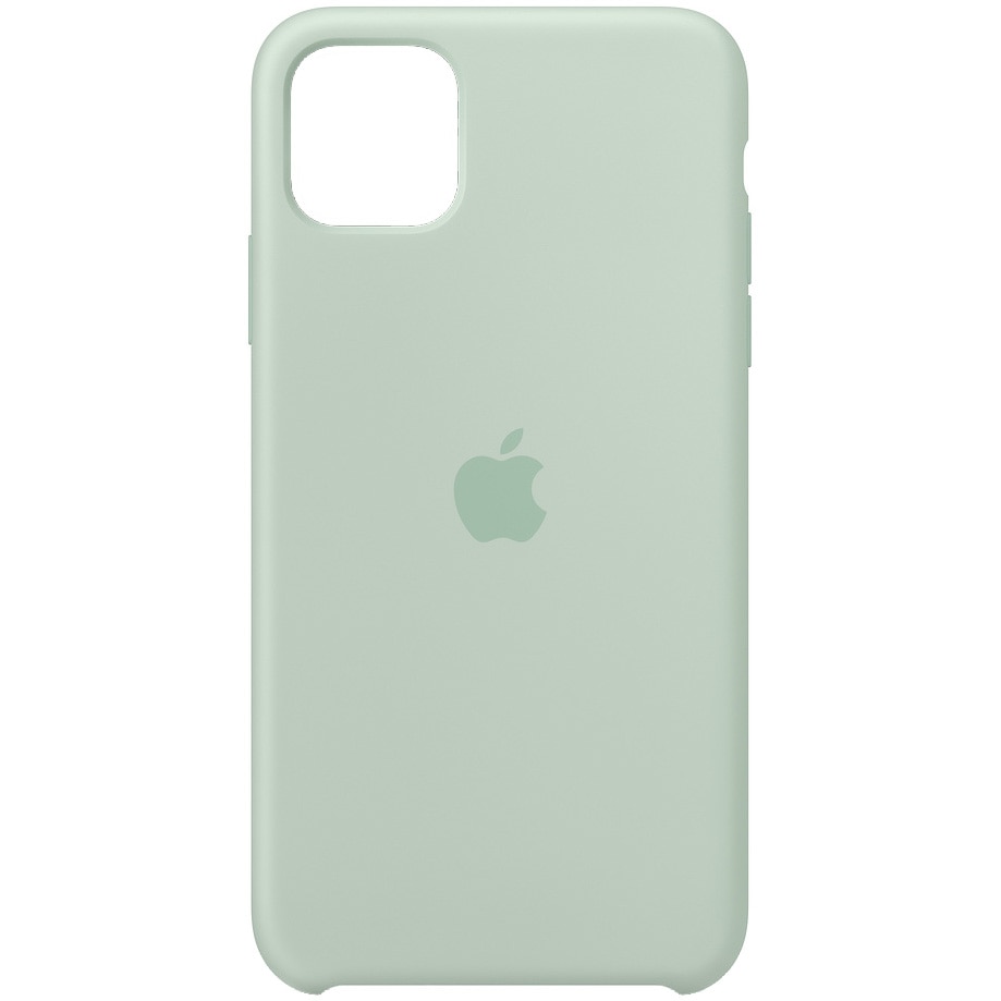 Husa De Protectie Apple Silicone Pentru IPhone 11 Pro Max, Beryl - EMAG.ro