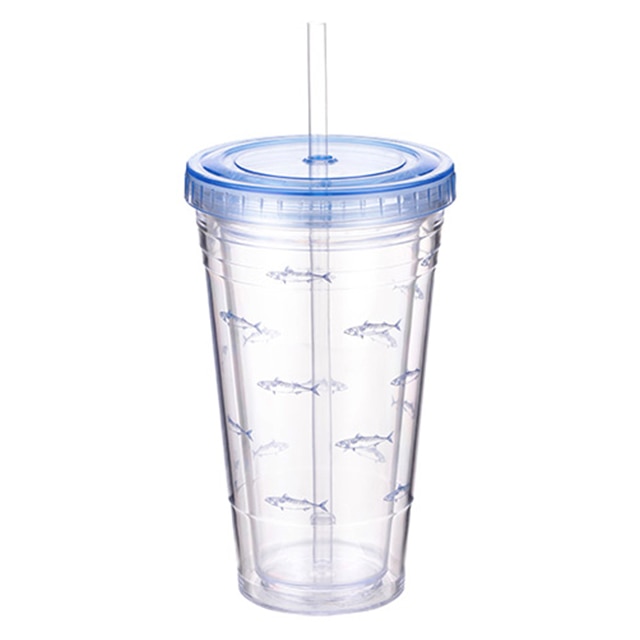 Pahar cu pai MINISO Modern Collection, capacitate 480 ml