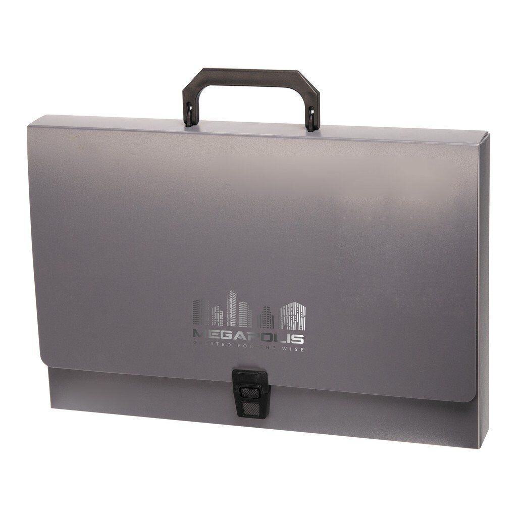 Servieta Megapolis din plastic gri