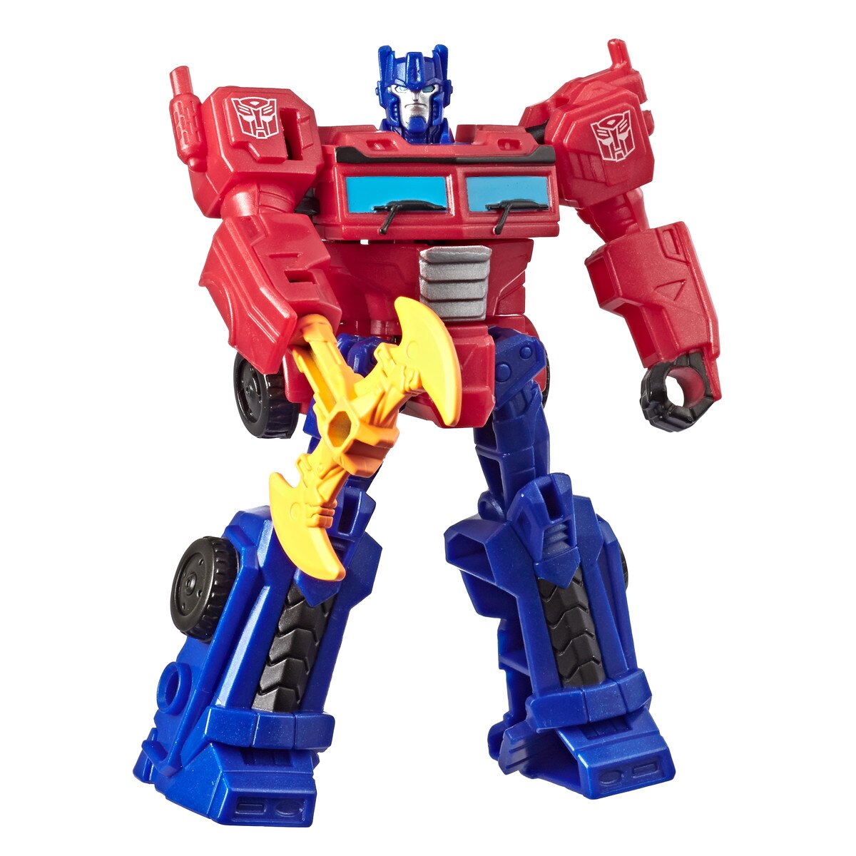 Figurina Transformers Cyberverse Energon Axe Attack - Optimus Prime