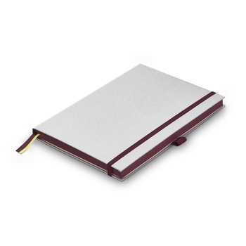 Agenda A6 coperta rigida argintiu visiniu Agenda A6 coperta rigida argintiu visiniu