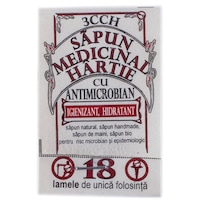 Sapun medicinal hartie cu antimicrobian, Cheia, 3CCH, 18 lamele