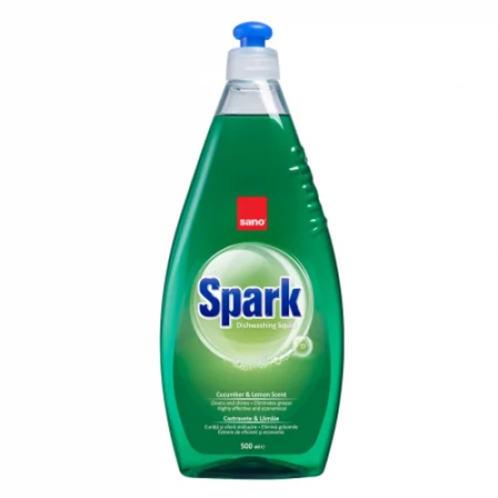 Detergent de vase Sano Spark Castravete 500 ml