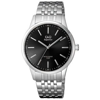 Ceas Q&Q Superior S280J212Y Otel inoxidabil, Black Dial Ceas Q&Q Superior S280J212Y Otel inoxidabil, Black Dial