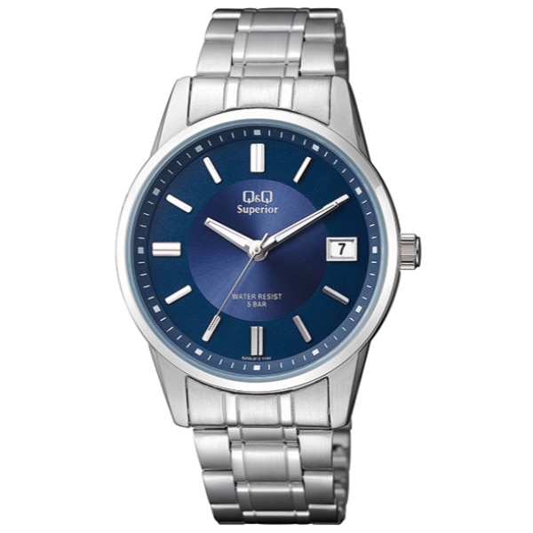 Ceas Q&Q Superior S290J212Y Otel inoxidabil, Blue