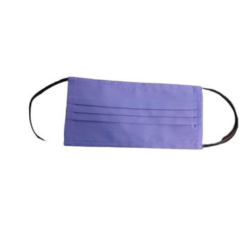 Masti de protectie pentru fata, reutilizabile, 3 pliuri, 2 straturi, din bumbac, 100 bucati, Mov Masti de protectie pentru fata, reutilizabile, 3 pliuri, 2 straturi, din bumbac, 100 bucati, Mov