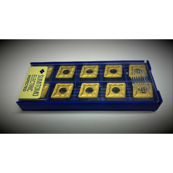 Set 10 Placute amovibile , Sumitomo , CNMG 120412 pentru strunjire
