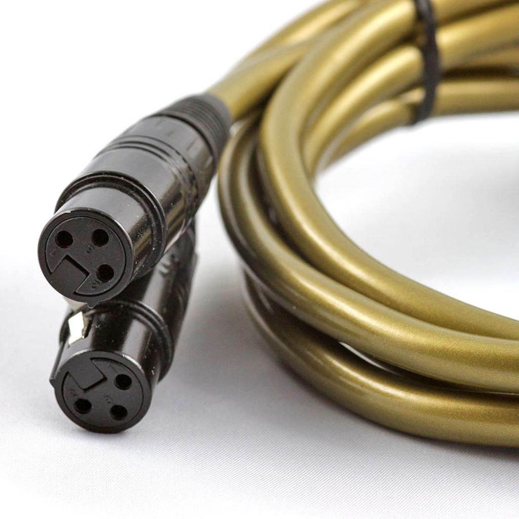 Cablu Interconect Stereo XLR KaCsa Audio KCO-IS2X, 1.0m