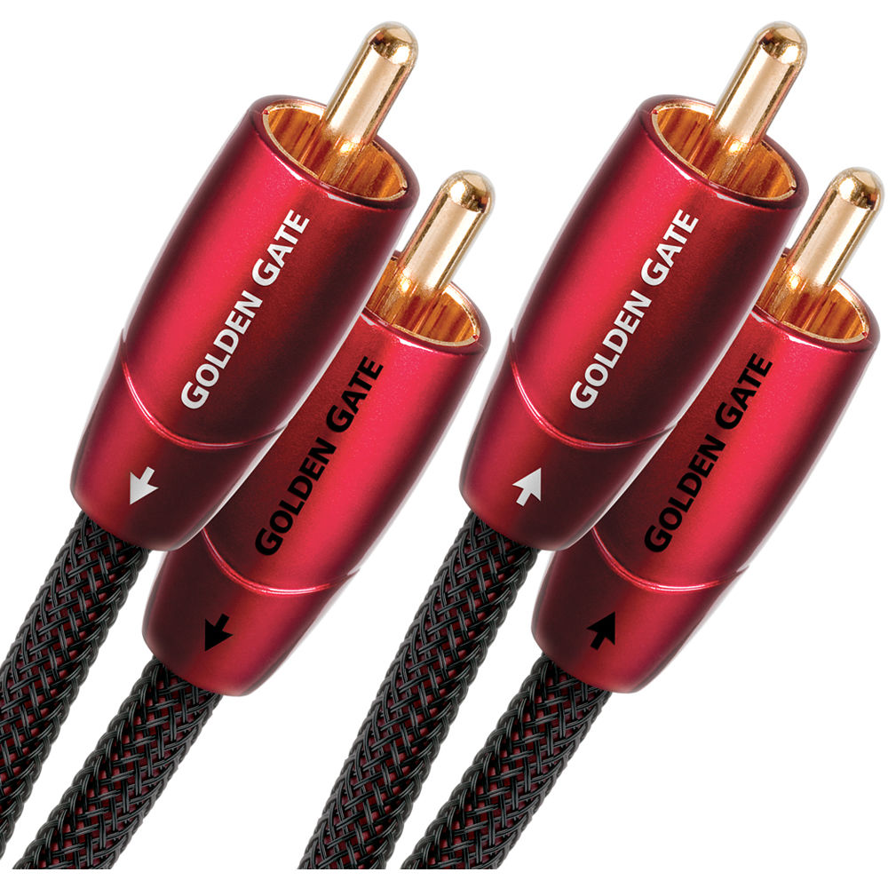 Cablu audio 2RCA - 2RCA AudioQuest Golden Gate, 2 m