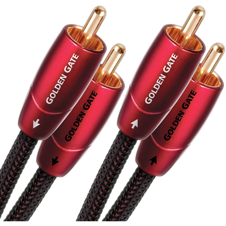 Аудио кабел 2RCA - 2RCA AudioQuest Golden Gate, 5 м