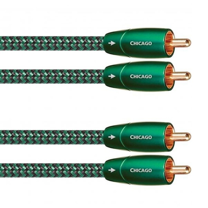 AudioQuest Chicago audiokábel, 2RCA/2RCA, 1.5 m