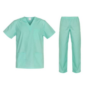 Costum tunica si pantaloni, Verde, marimea S Costum tunica si pantaloni, Verde, marimea S