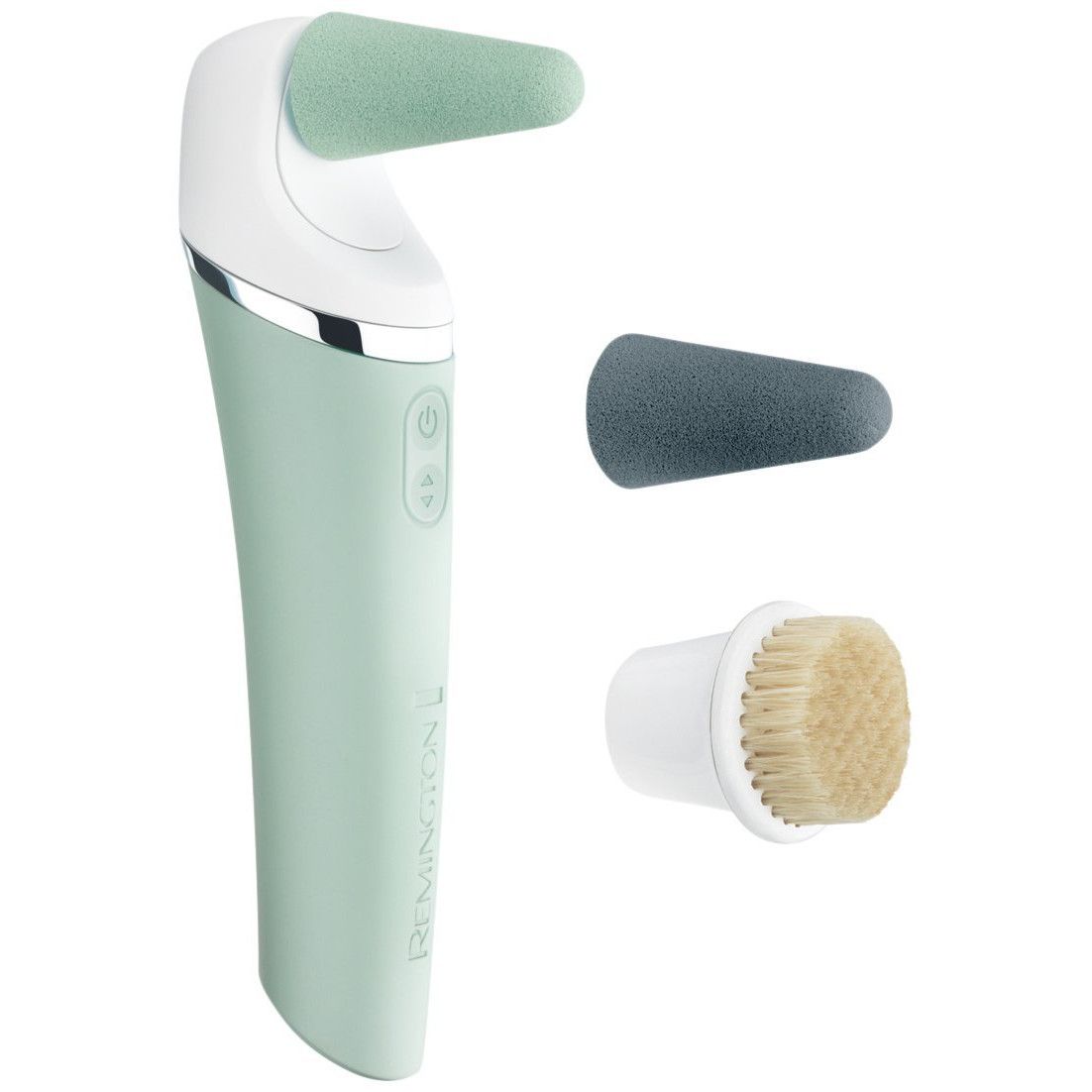 Pila electronica Remington Reveal Perfect Pedi Wet & Dry, Buton pornire/oprire cu 2 trepte de viteza,Indicator LED, Maner TPE moale, Utilizare fara cablu si Reincarcabila, Culoare Verde