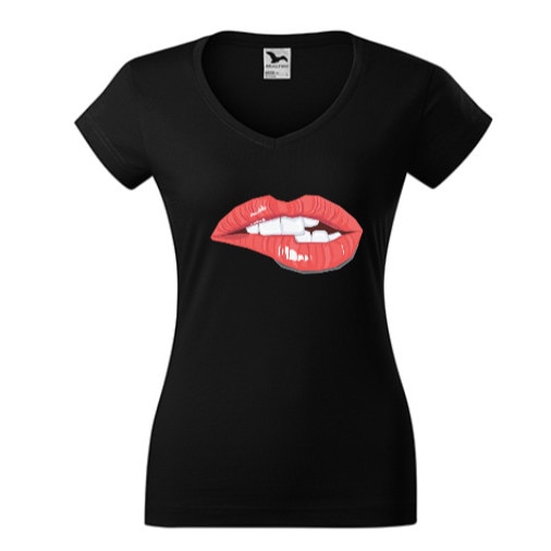 Tricou Femei, Guler V, personalizat 