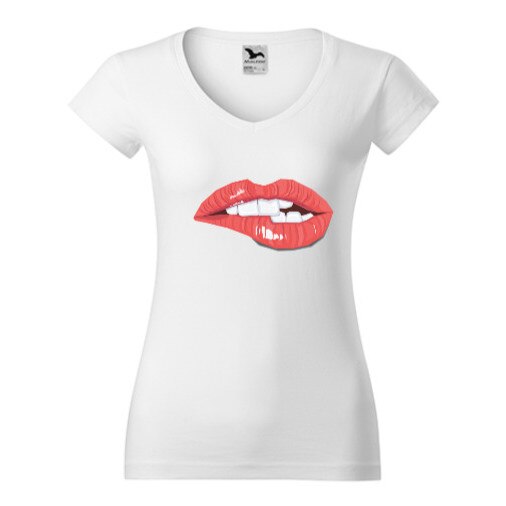 Tricou Femei, Guler V, personalizat 