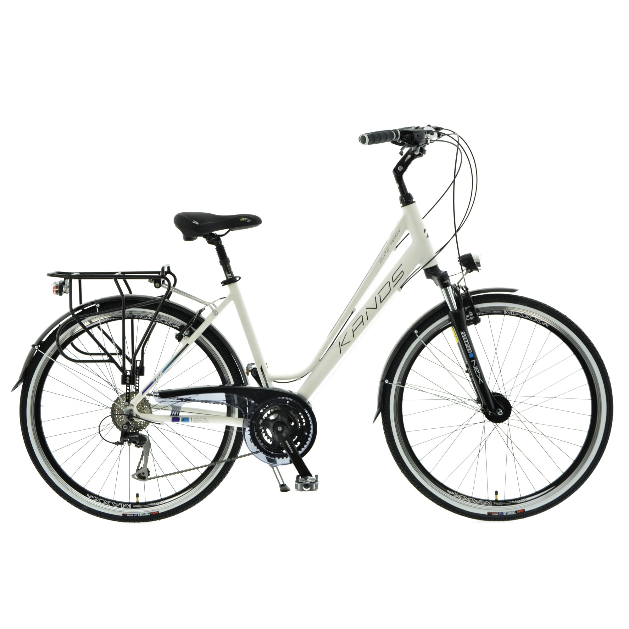 Pidgin Accordingly get nervous Bicicleta Dama Kands® Elite Pro Roti din aluminiu marimea 28" Alb Cadru  Aluminiu 19'' - eMAG.ro