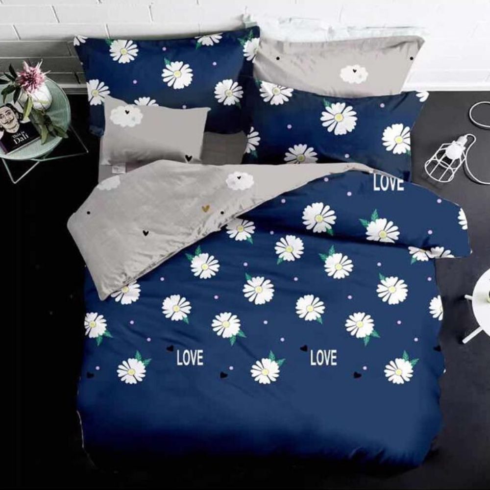 Set Lenjerie Finet Satinat, 6 Piese, Pat 2 Persoane, FNY-37