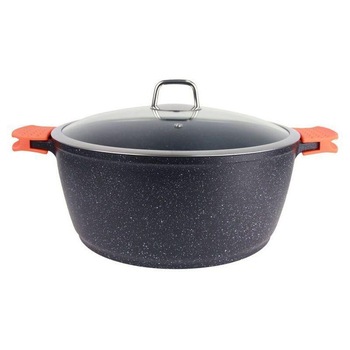 Oala marmorata 17.5L Bohmann neagra 40cm Oala marmorata 17.5L Bohmann neagra 40cm