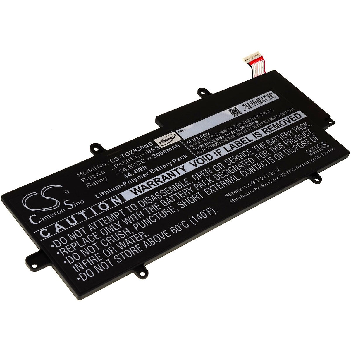 Acumulator compatibil Toshiba Portege Z830 / model PA5013U-1BRS