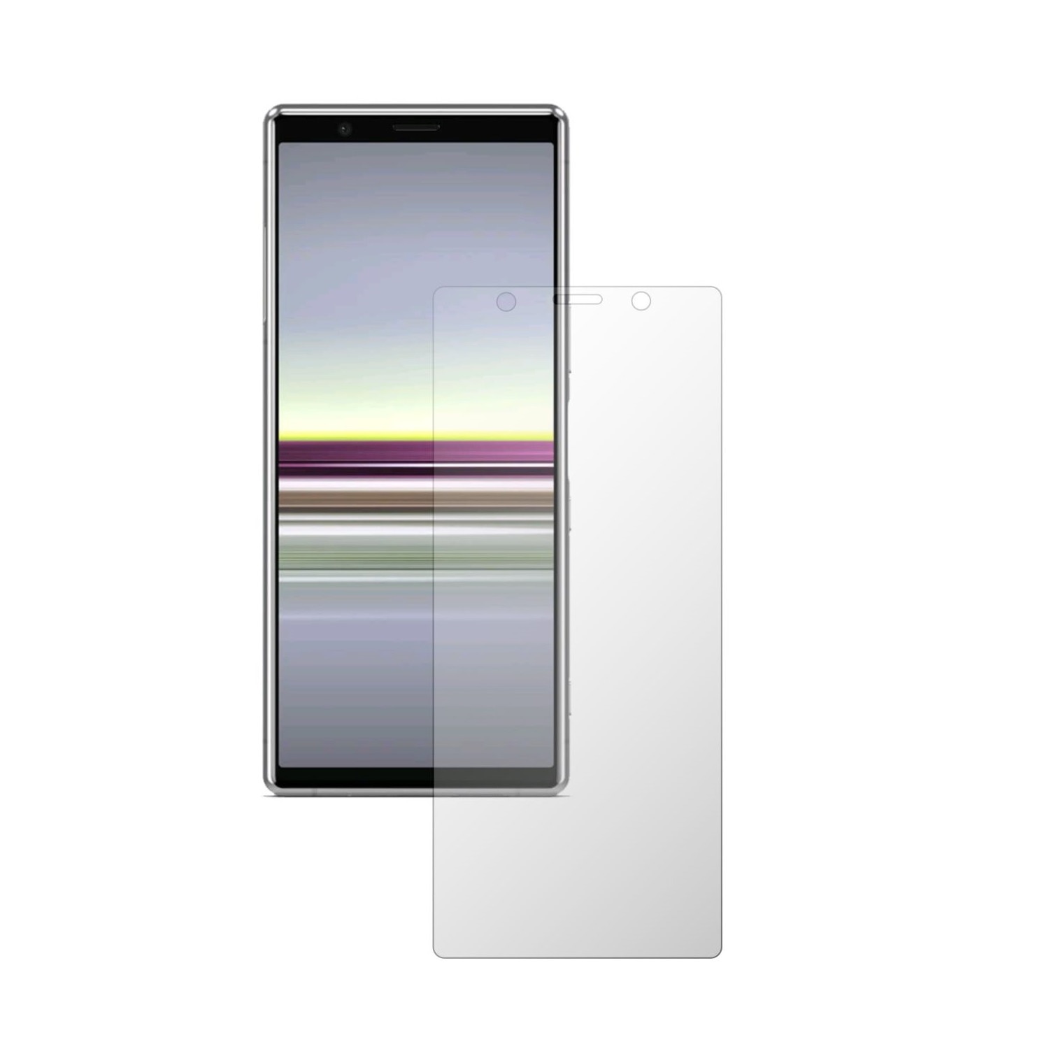 Set 2X Folie Protectie Ecran Invisible Skinz HD pentru Sony Xperia 5 - Folie Siliconica Ultra-Clear cu Acoperire Totala, Adeziva si Flexibila