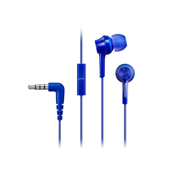 Casca in-ear cu fir TCM115E Panasonic, Albastru