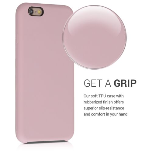 Калъф за Apple iPhone 6/iPhone 6s, силикон, розово злато, 40223.156 ...