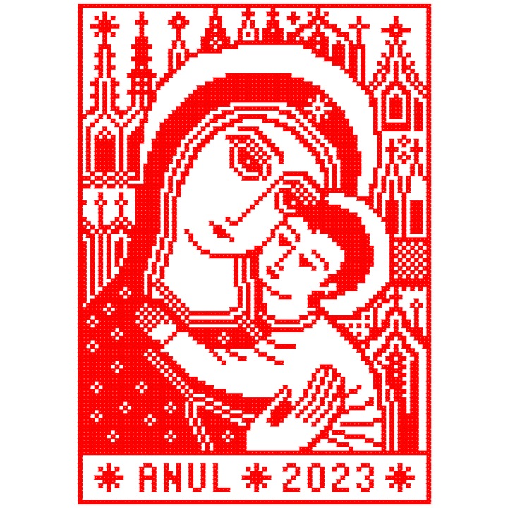 Program de broderie computerizata, D CUSUT, cu specific religios, RL007 , pe suport CD\DVD