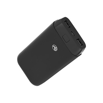 Baterie portabila Compact Tellur, 20000 mAh, Universala, Output 2x 2.1A, Input 5V/2A MicroUSB, Negru Baterie portabila Compact Tellur, 20000 mAh, Universala, Output 2x 2.1A, Input 5V/2A MicroUSB, Negru