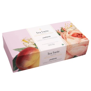 Cutie cu 10 piramide ceai Tea Forte Jardin Cutie cu 10 piramide ceai Tea Forte Jardin