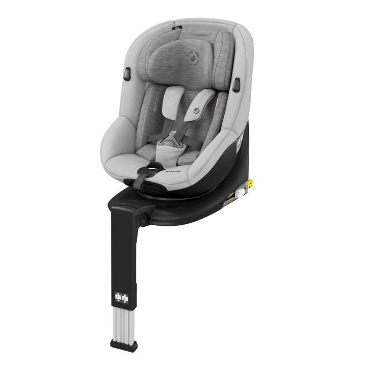 Scaun auto I-Size Maxi-Cosi Mica Authentic Grey, 40-105 cm, Gri