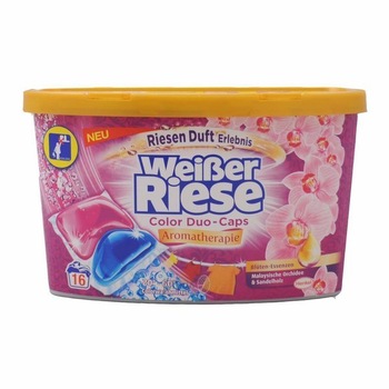 Detergent capsule Weisser Riese Color- Malaische Orchidee & Sandelholz 16 buc 20g Detergent capsule Weisser Riese Color- Malaische Orchidee & Sandelholz 16 buc 20g