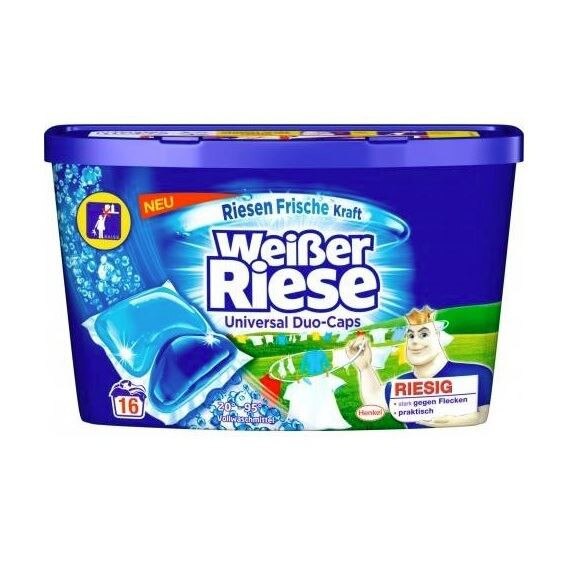 Detergent capsule Weisser Riese 16 buc Universal 20g