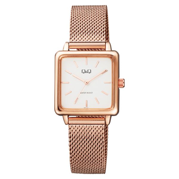 Ceas dama Q&Q QB51J011Y Gold Rose