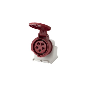 Priza industriala trifazata Famatel 400V 5 poli 16A 6h IP44 Priza industriala trifazata Famatel 400V 5 poli 16A 6h IP44